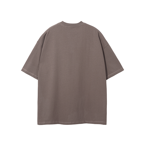 Oversized Piquet T-shirt - Coffee