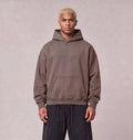 Essential Oversized Hoodie - Brown