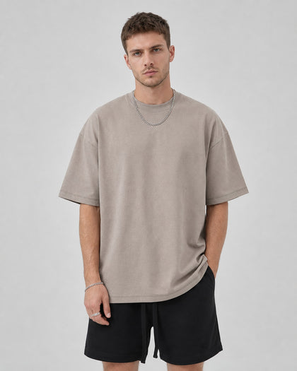 Essential Oversized T-Shirt - Brown
