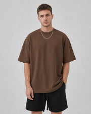 Essential Oversized T-Shirt - Coffee