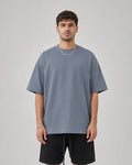Essential Oversized T-Shirt - Gray Blue