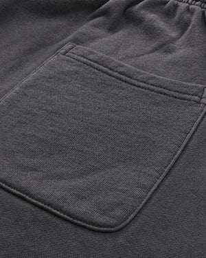 Essential Relaxed Short in Dark Gray, fabric and construction detail