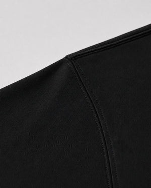 Logo Oversized T-Shirt in Black, fabric and construction detail