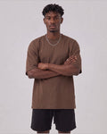 Logo Oversized T-Shirt - Coffee