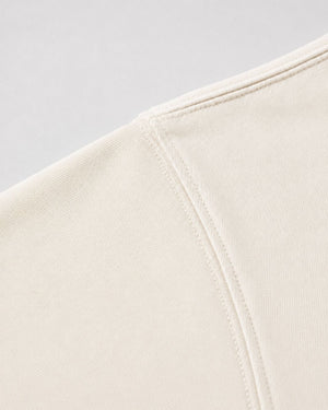 Logo Oversized T-Shirt in Off-White, fabric and construction detail