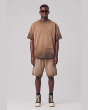 Washed Oversized Set - Caramel