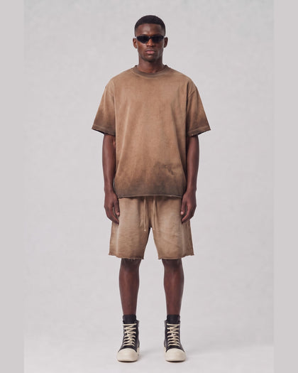 Washed Oversized Set - Caramel