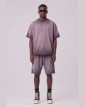 Washed Oversized Set - Dusty Plum