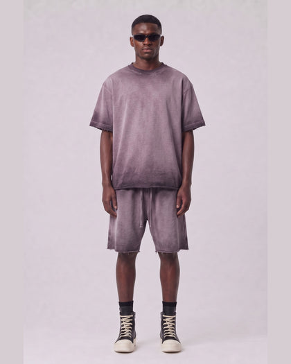 Washed Oversized Set - Dusty Plum